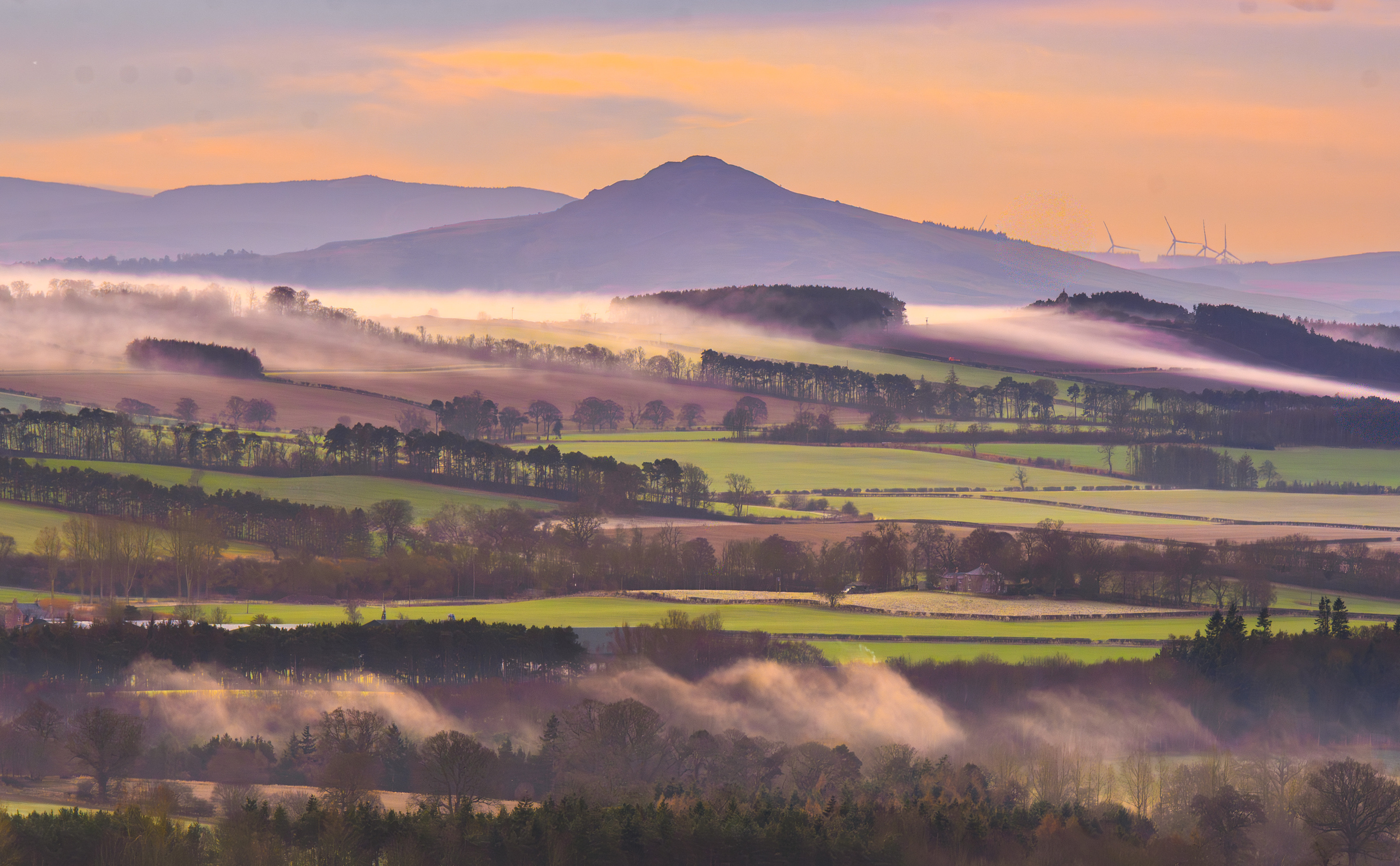 Weather, frost, cold, scottish borders