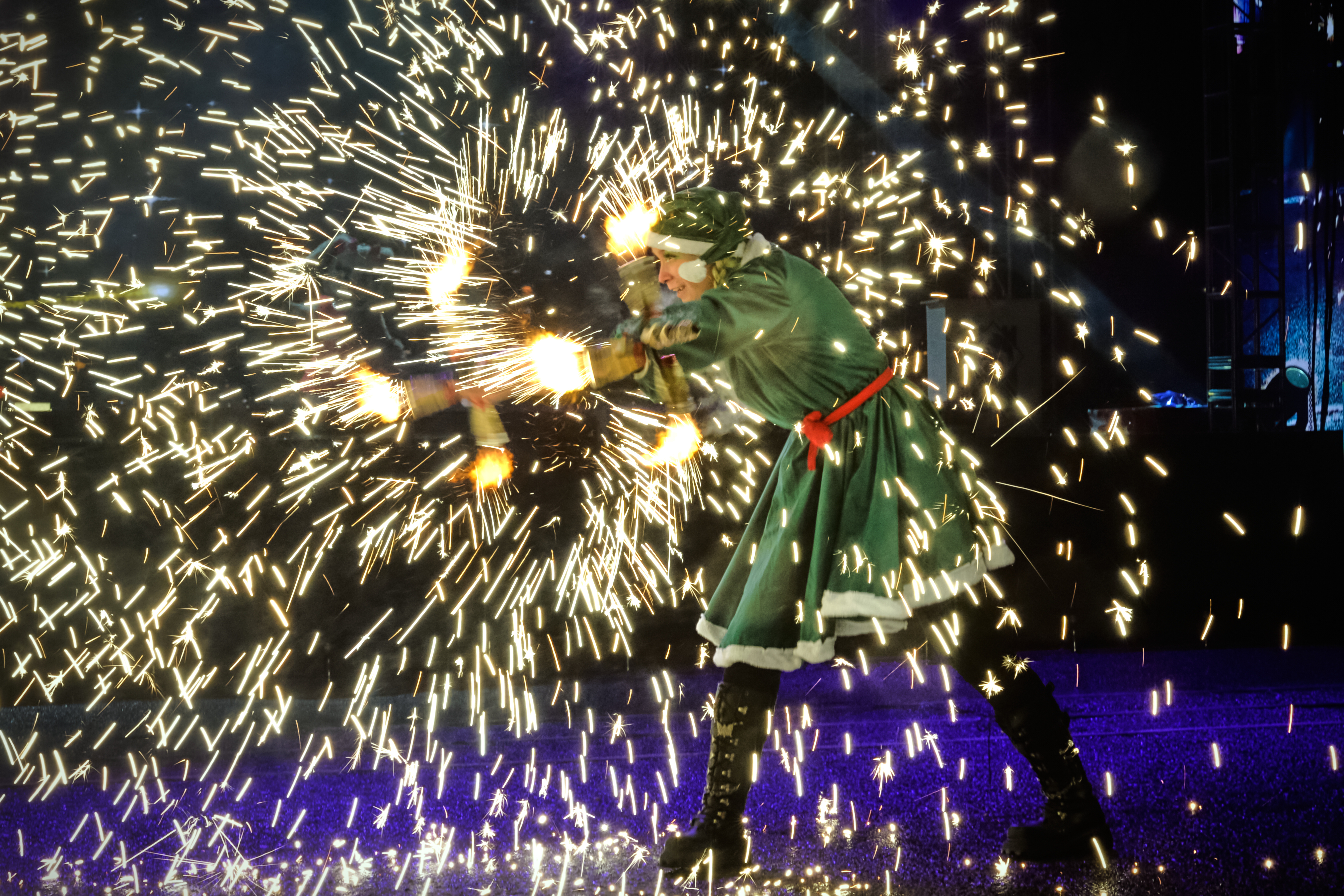 Kyrgyzstan Christmas Holiday Lights