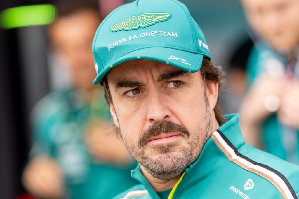 Fernando Alonso, Aston Martin, British GP, Britain, 2025