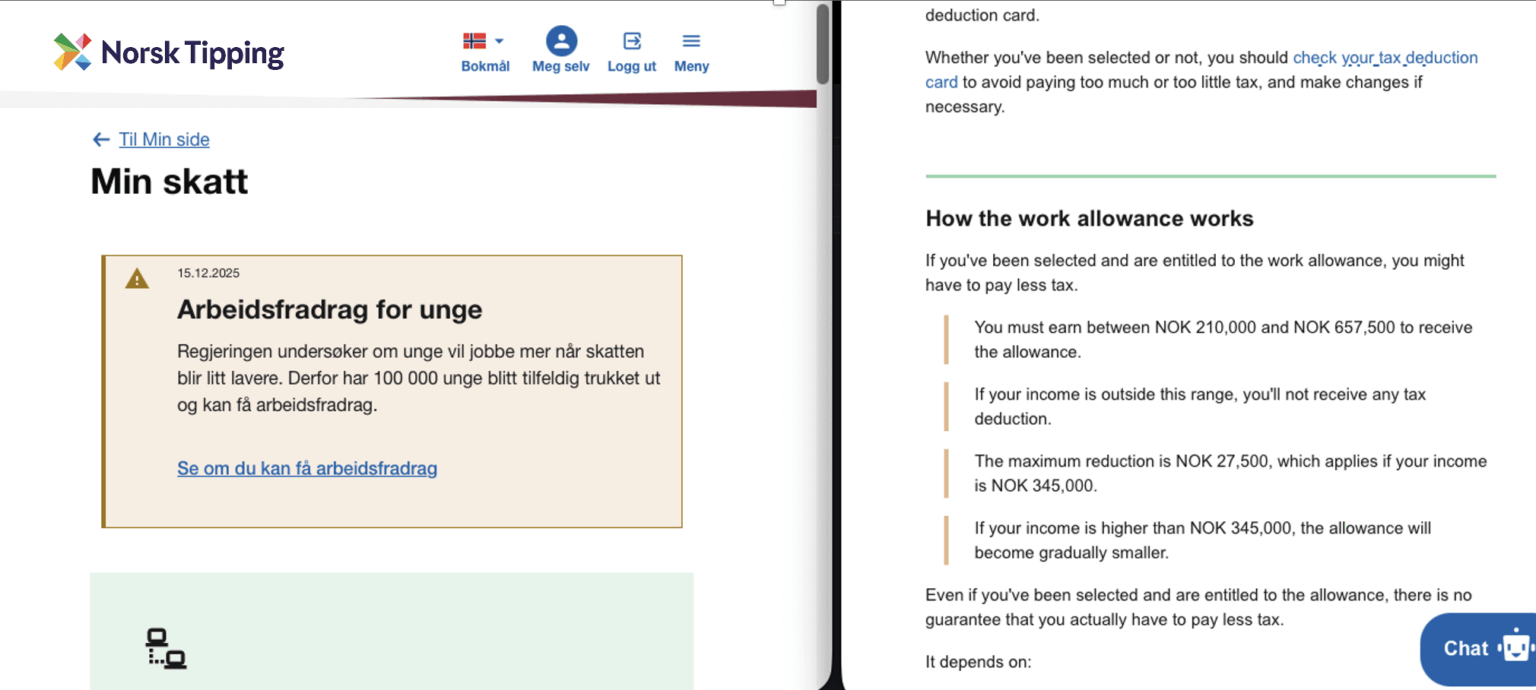 New Swedish Tax Agency website