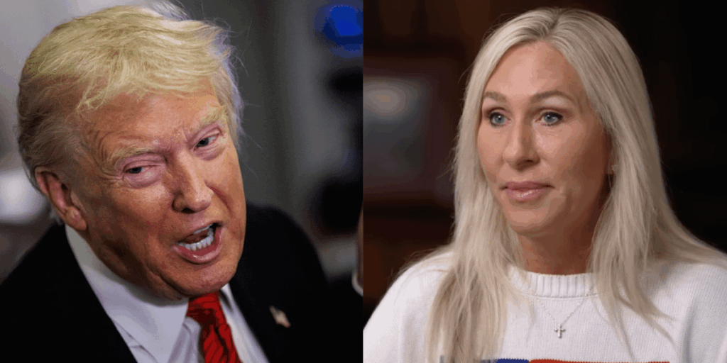 Trump Completely Melts Down Over 'Low IQ Traitor' MTG's Sit-Down Interview With '60 Minutes'