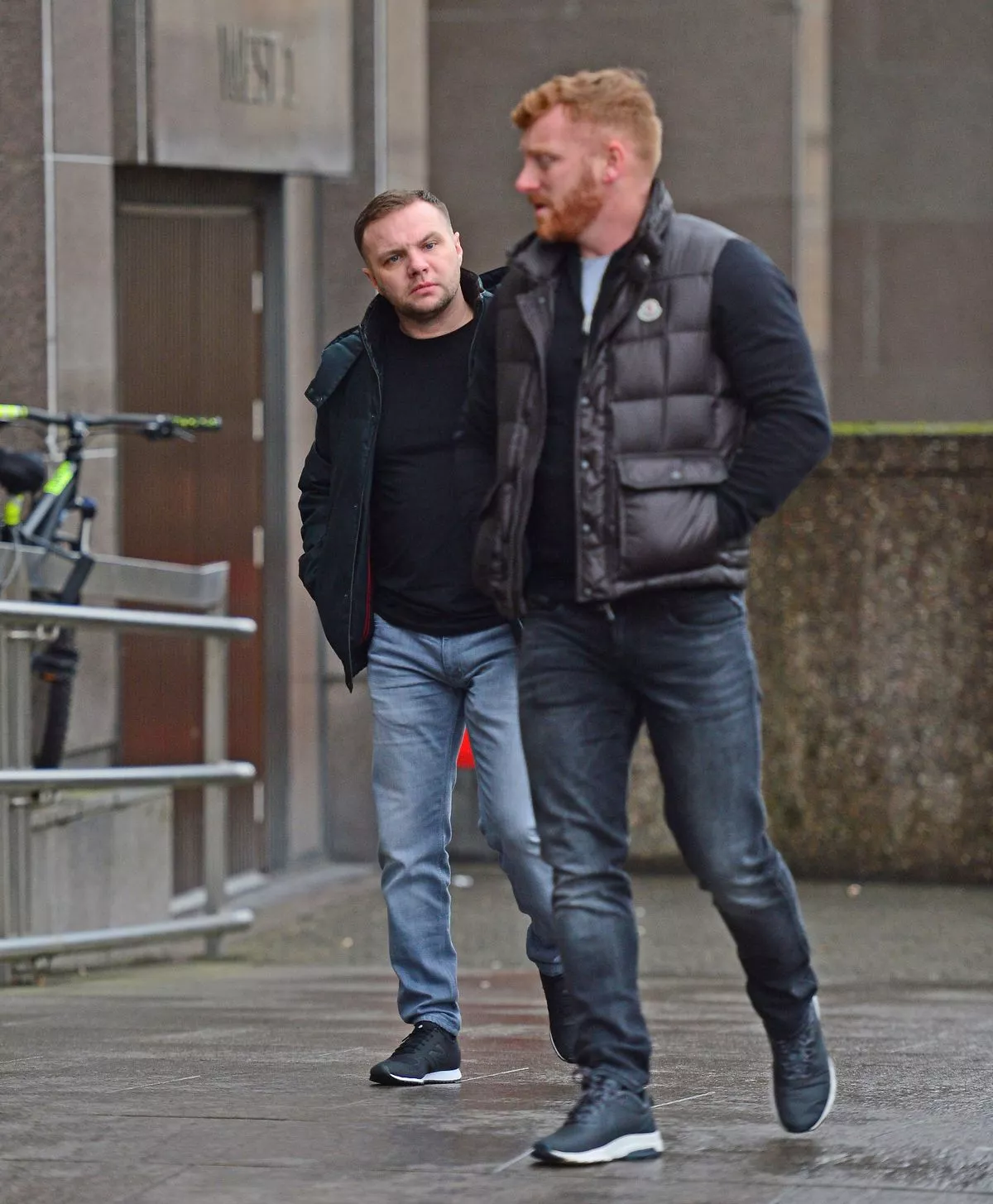 Ross Monaghan and Eddie Lyons Jnr