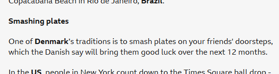 Which one of you put the BBC in this?