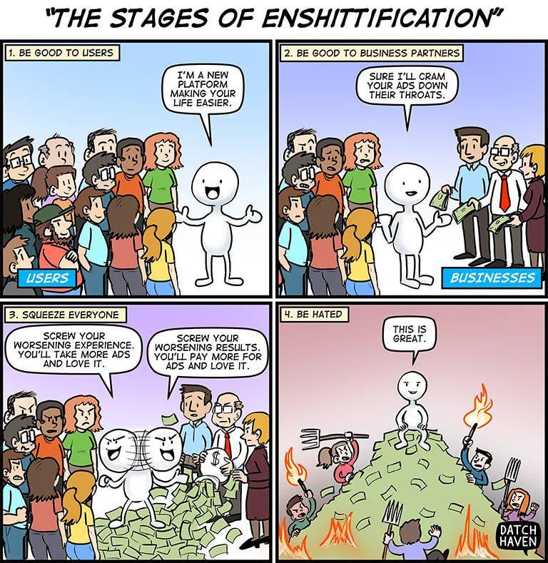 Word of the Year: Enshitification