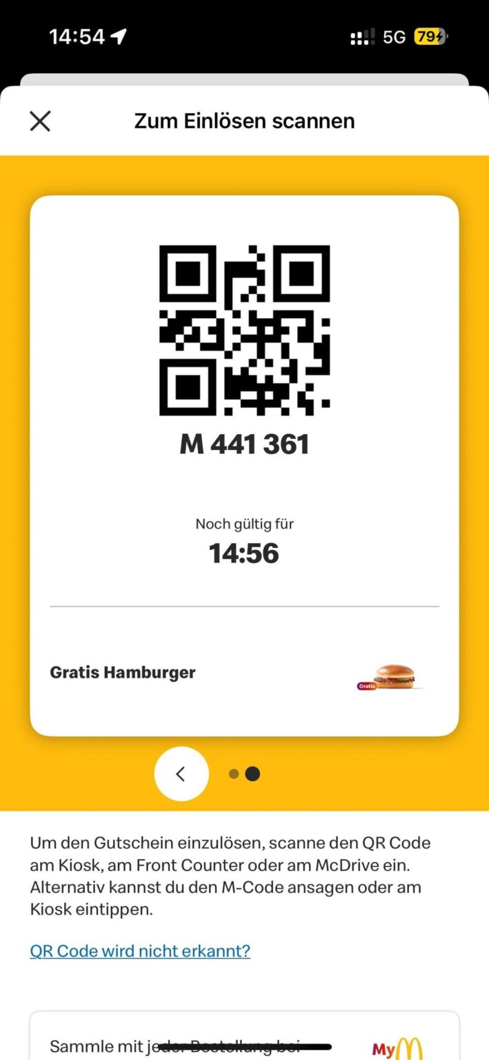 Don't go to the MCI meal today - valid until 3:05 p.m