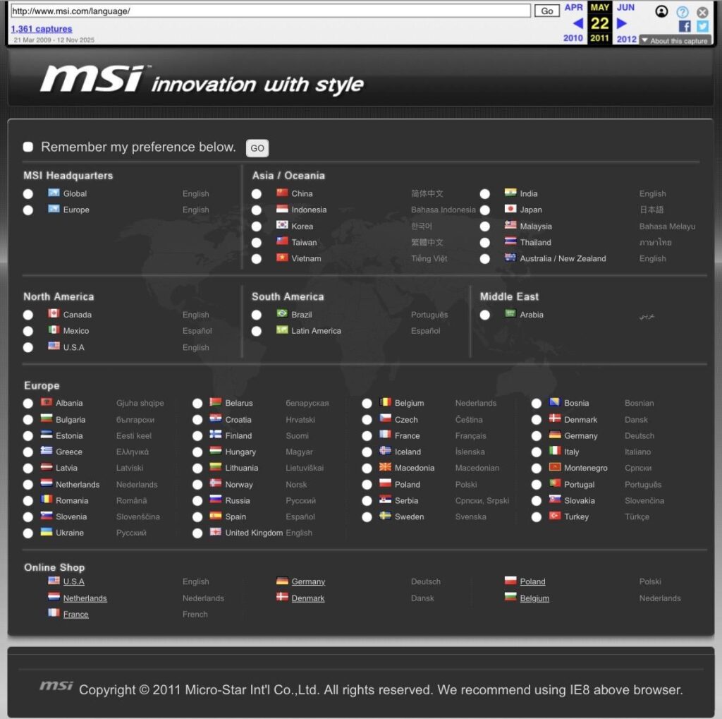 In the past, some international companies were not too lazy to translate their websites into Belarusian