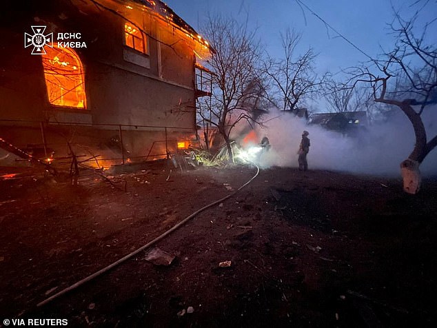 Russia deployed the full force of its Tu-22M3 long-range strategic bombers, firing hypersonic Kinzhal missiles alongside Iskander and Kalibr cruise missiles, and swarms of Shahed drones in what appeared to be a calculated show of force on the eve of the talks