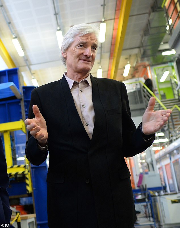 ‘There is so much raw potential in our country that can be realised if only we embrace aspiration and inventiveness,’ Sir James Dyson wrote in The Times recently
