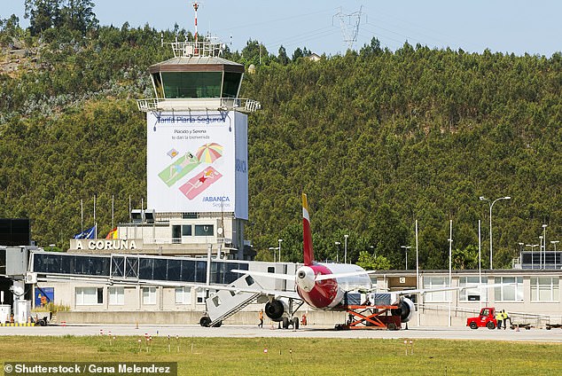 Two flights were forced to divert their routes as a result of a wildlife incident at A Coruña Airport on Saturday morning