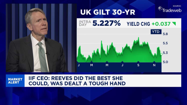 Reeves 'could do a lot worse', says IIF CEO
