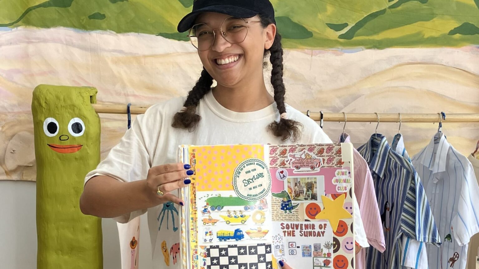 30-year-old turned her junk journaling hobby into a business after being laid off from dream job