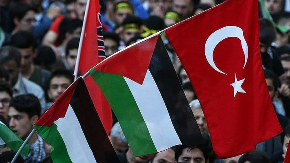 Intl. day of solidarity with Palestinian people marked in Palestinian embassy in Turkey