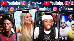 iShowSpeed, Alex Cooper, Kai Cenat and Dude Perfect