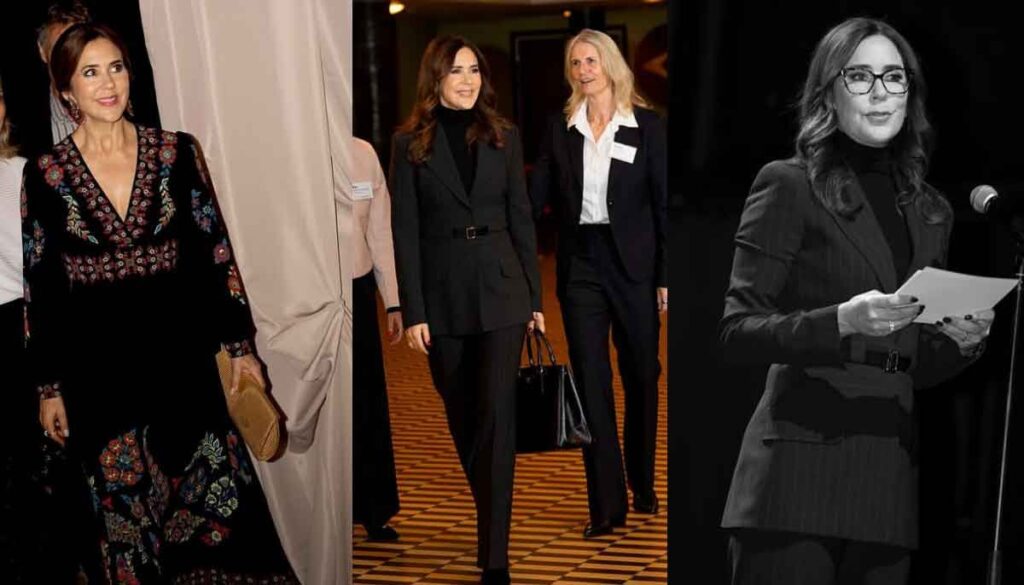 Queen of Denmark shines in stylish dress during Copenhagen royal duties