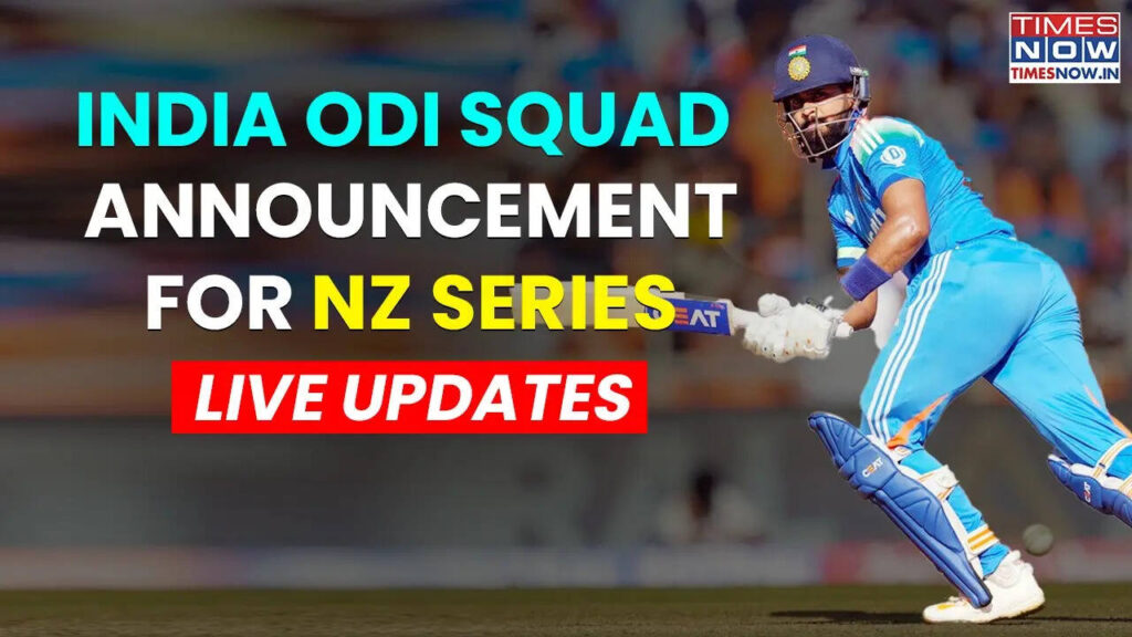 India vs New Zealand 2026 Squad Announcement Live Updates Check Full Schedule Playing XI & Other Venue