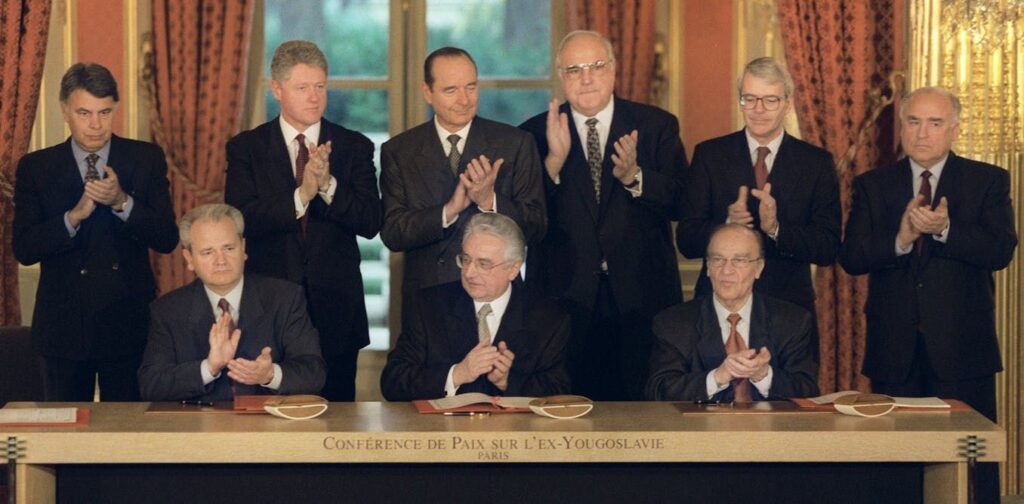 Thirty years after the Balkans peace deal, a different…