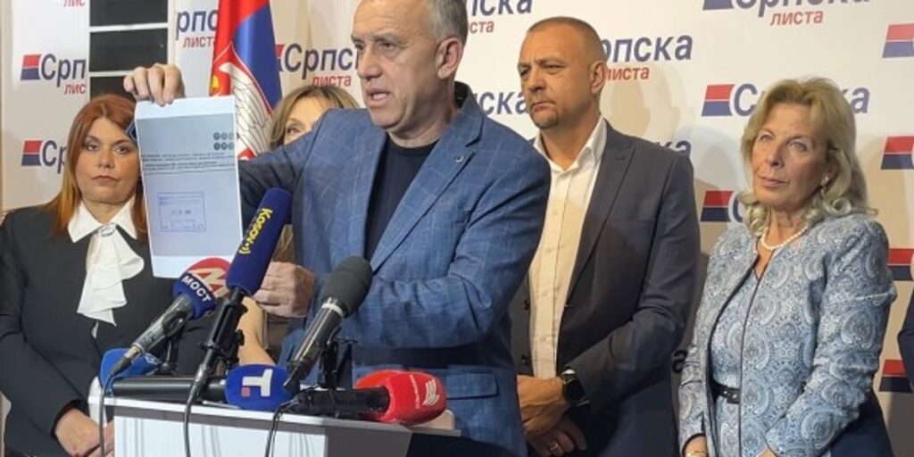 Serbian List complains to ECAP, Zlatan Elek does not mention the constitutional name of Kosovo