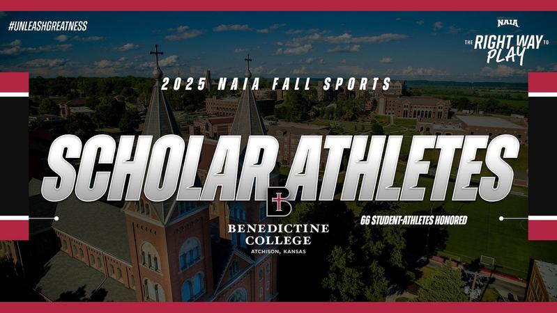 Benedictine earns 66 NAIA Fall Sports Scholar Athlete honors