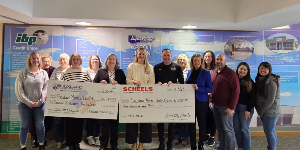 $11,000 donation to Siouxland Mental Health Center