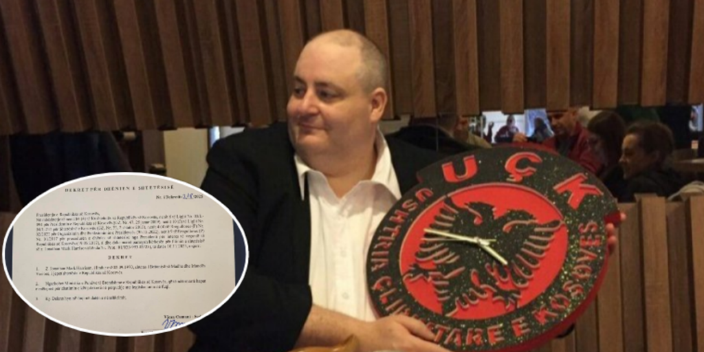 Briton Jon Harrison, Kosovo war veteran, receives Kosovo citizenship