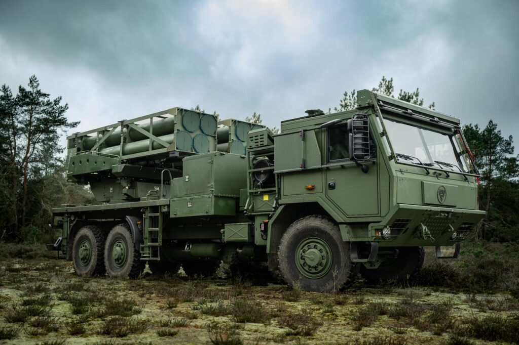 PULS MLRS Landmacht 1 on 26 Sept. 2024. (Ministerie van Defensie)