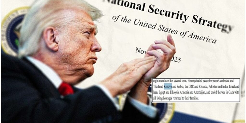 Trump's National Security Strategy - avoiding conflict between Kosovo and Serbia, among his successes