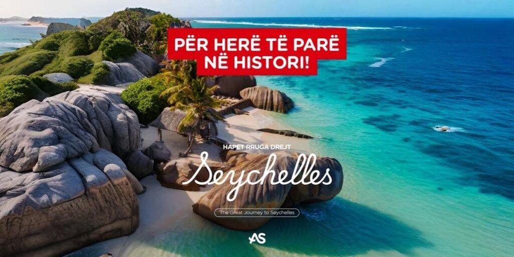 Bahtijari marks historic moment in Kosovo tourism - visits Seychelles with Kosovo passport
