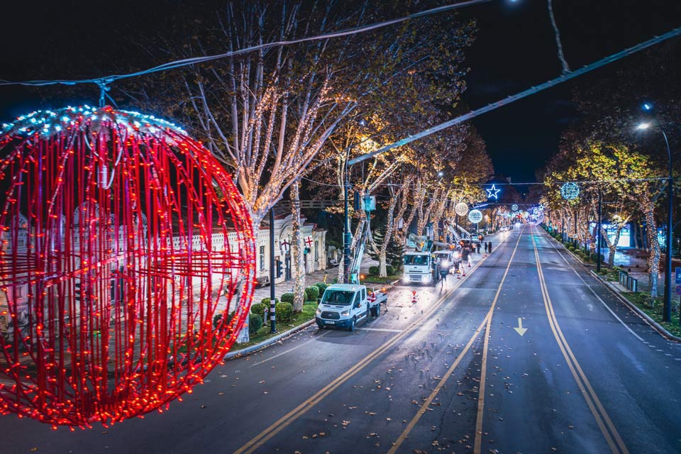New Year lights set to illuminate Tbilisi on 12 December