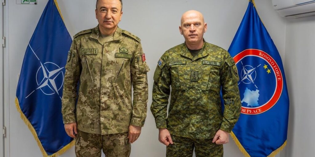 KFOR Commander meets Jashari, discusses security situation in Kosovo