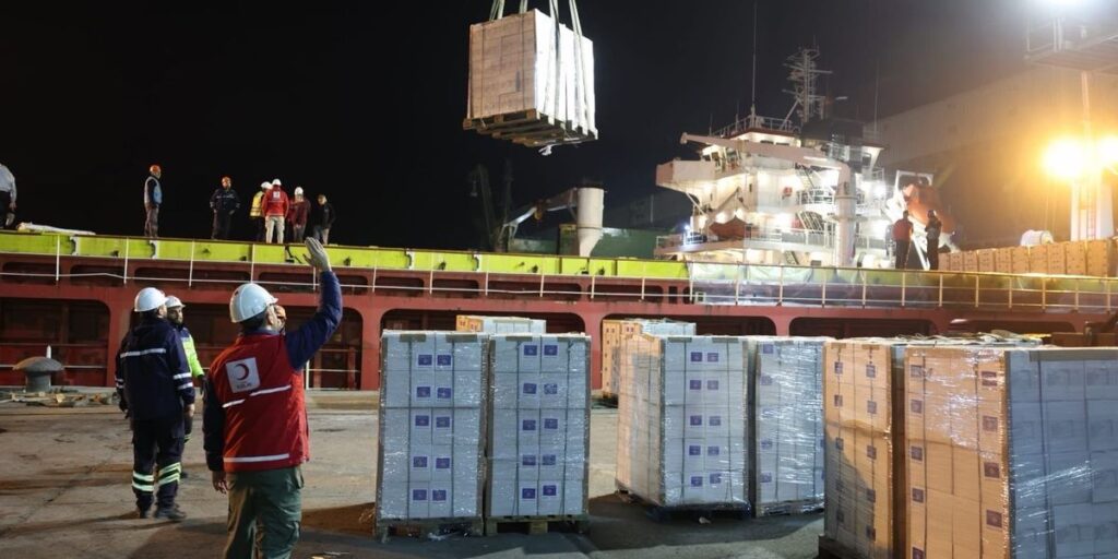 Kurti: The ship with aid from Kosovo is leaving Turkey for Gaza, this was made possible after the peace agreement under Trump's leadership