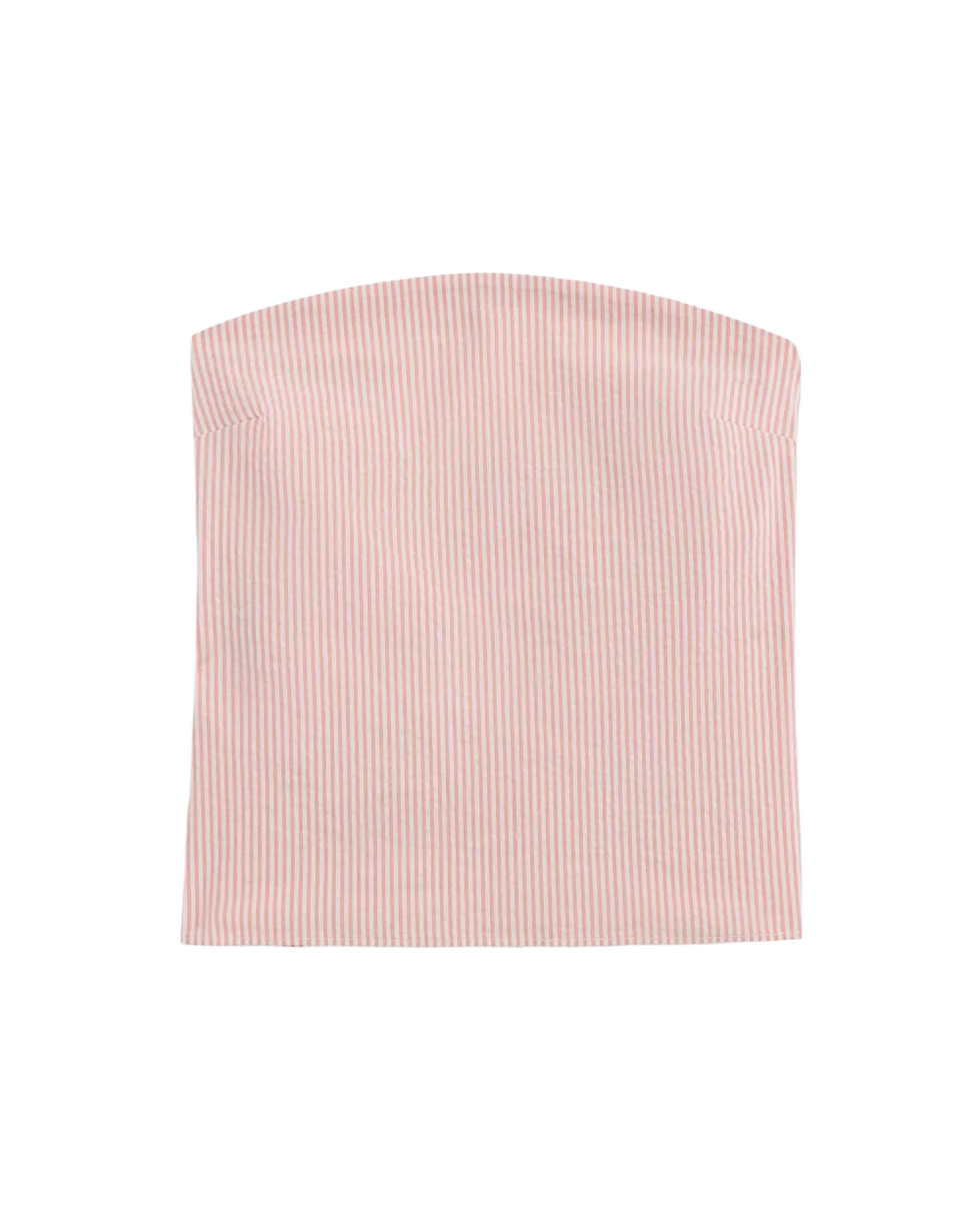 The Seersucker Tube Top