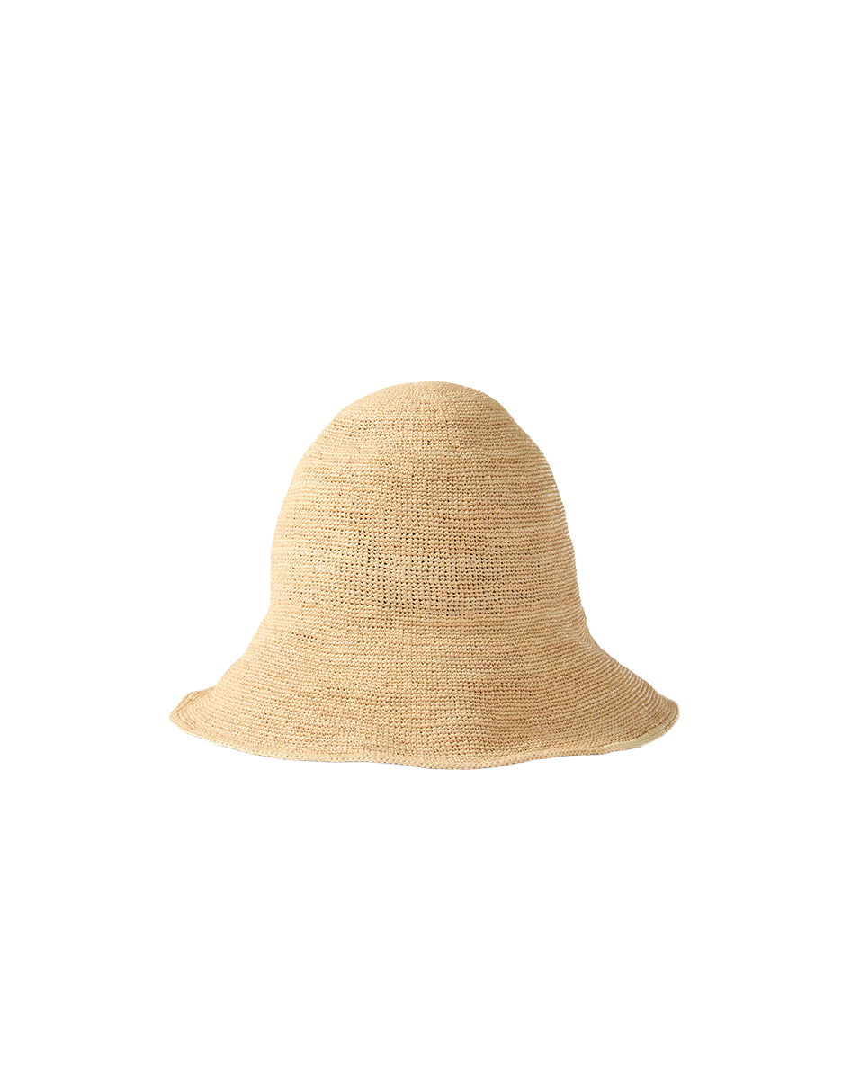 Teagan Raffia Straw Bucket Hat