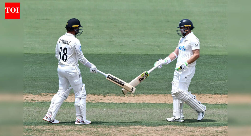 NZ vs WI 3rd Test: Devon Conway-Tom Latham's record partnership puts New Zealand on top against West Indies | Cricket News