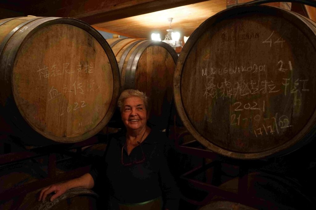 The Karamitros winery