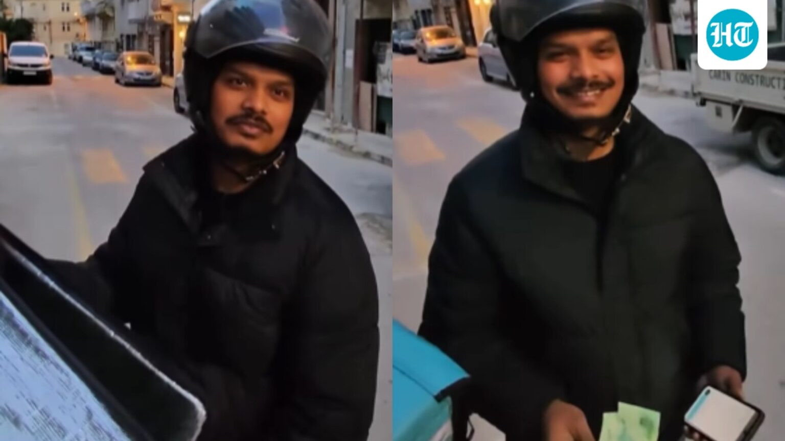 ‘Can I make you happy?’: German YouTuber surprises Indian delivery rider in Malta with €200 rent payment ‘Can I make you happy?’: German YouTuber surprises Indian delivery rider in Malta with €200 rent payment