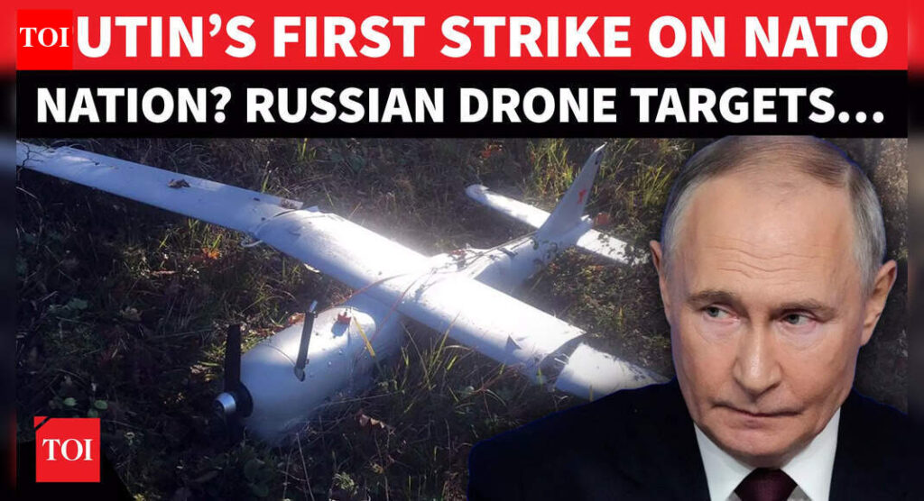 Putin’s 1st Attack On NATO Nation? Russian Drone Breaches Turkey Airspace