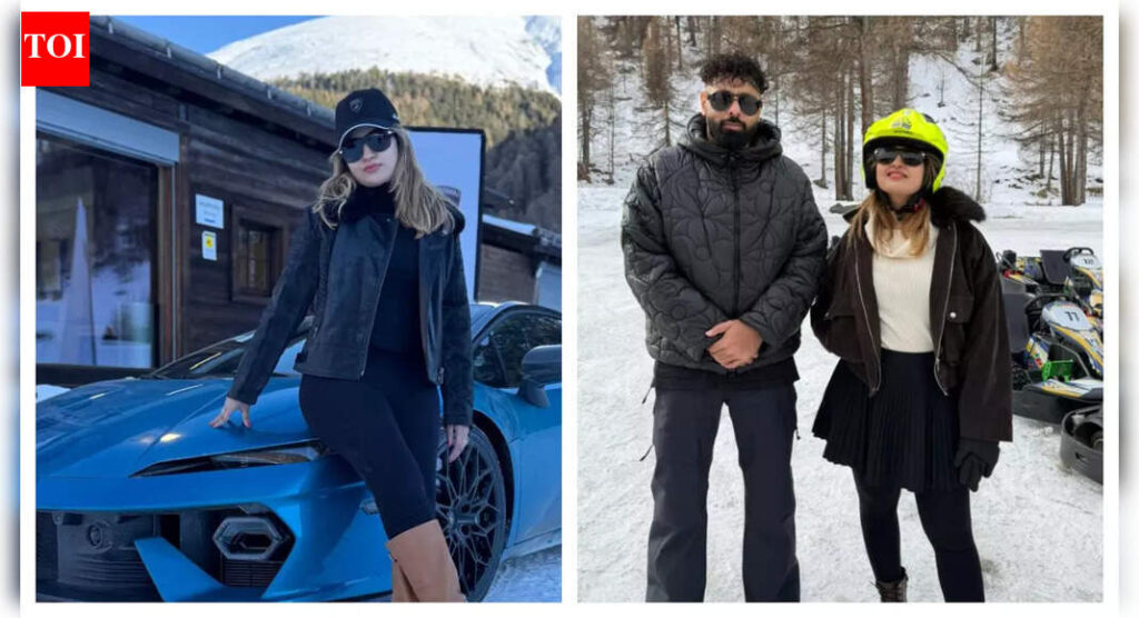 Bigg Boss 17 fame Sana Raees Khan spotted holidaying in Switzerland, attends special event with Badshah