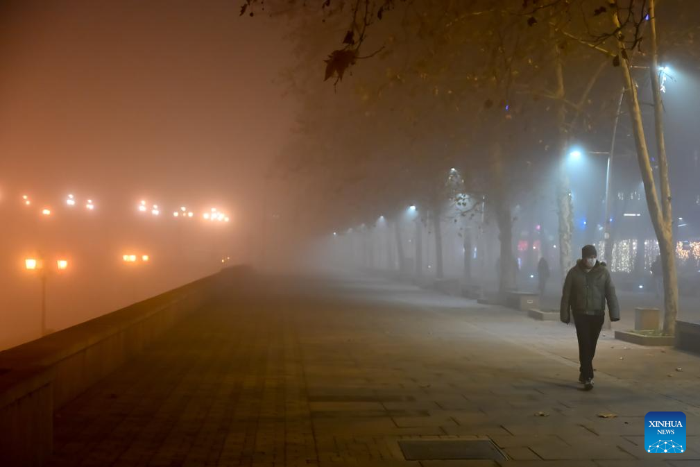 Air pollution hits Skopje, North Macedonia-Xinhua