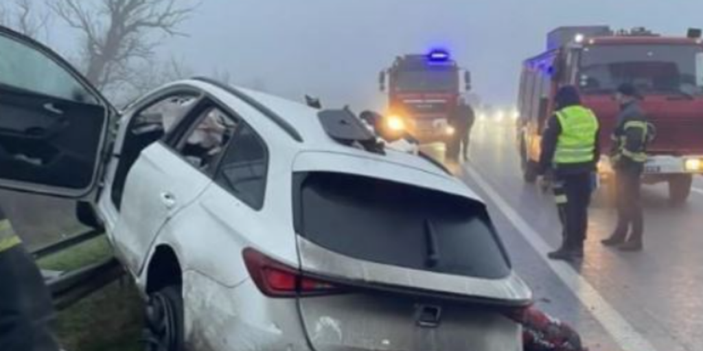 Tragic accident on the Belgrade-Nis highway, two citizens of North Macedonia lose their lives