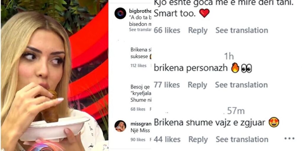 "The main character, the best so far" - the resident from Kosovo receives great attention on Big Brother Albania