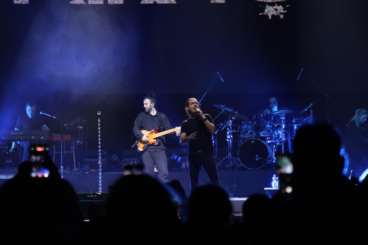 Singer Kirac took the stage and performed his popular songs after the official ceremony. Skopje, North Macedonia, December 21, 2025. (AA Photo)