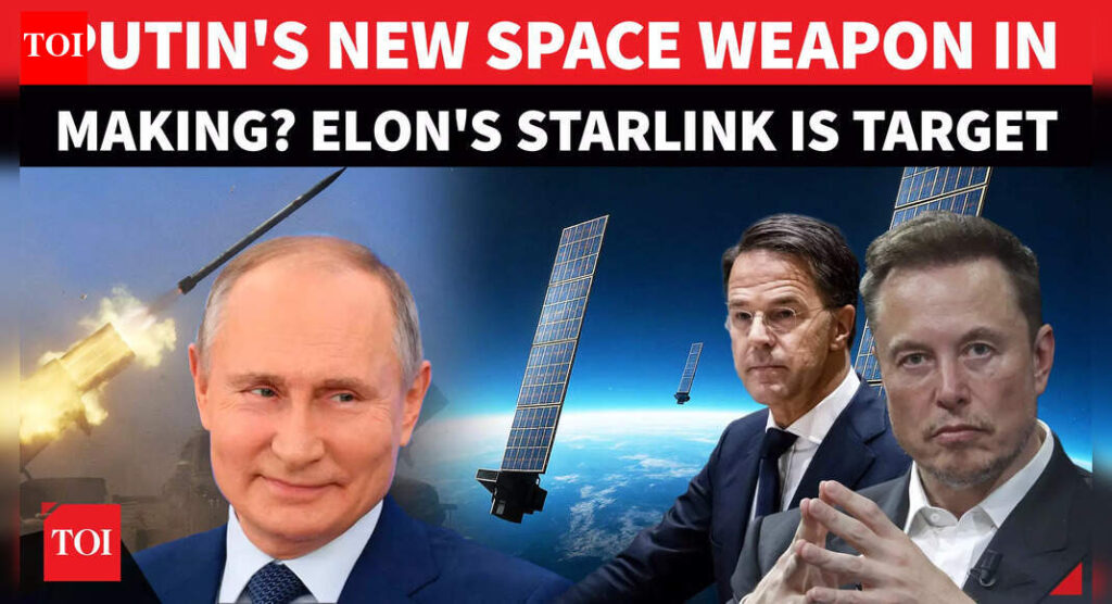 Putin's 'Starlink-KILLER' Spooks NATO; New Intel Claims Russia Exploring Anti-Satellite Zone Weapon