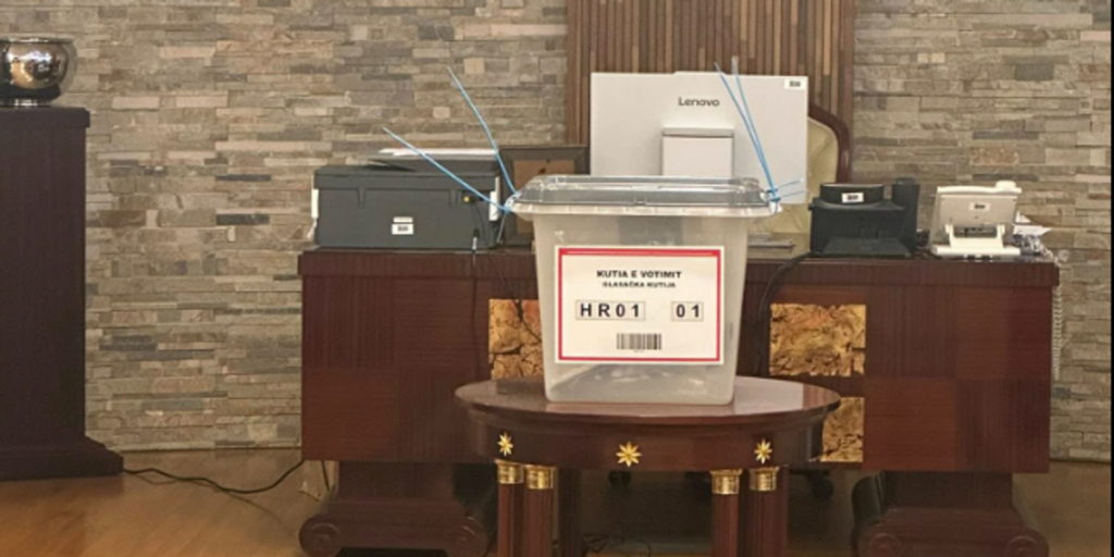 Voting in Kosovo diplomatic missions, by 09:00 8.64% of registered voters have voted