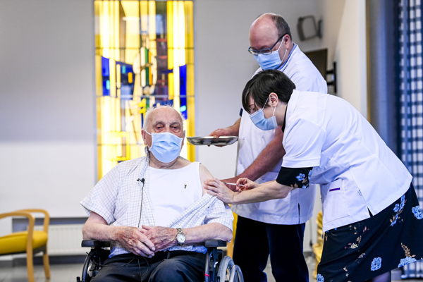 Five years since Belgium’s first Covid-19 vaccination