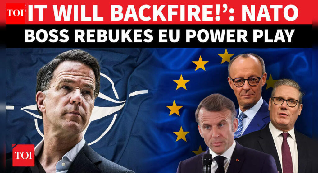 NATO & EU At War? Rutte Warns EU Against Breaking Alliance