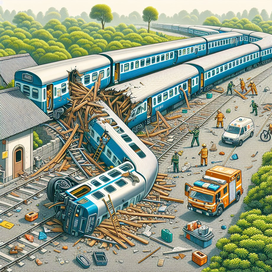 Train Derailment Sparks Fire Near Kentucky-Tennessee Border