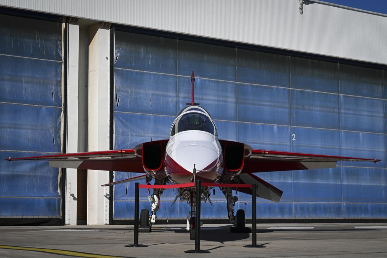 A view of Hurjet aircraft at the Turkish Aerospace Industries (TAI) facilities in Ankara, Türkiye, on December 30, 2025. (AA Photo)