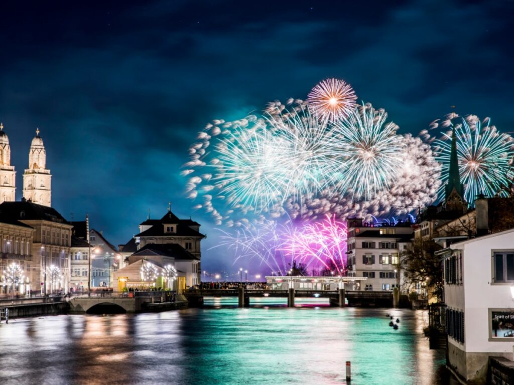 Few official New Year's Eve fireworks in Switzerland