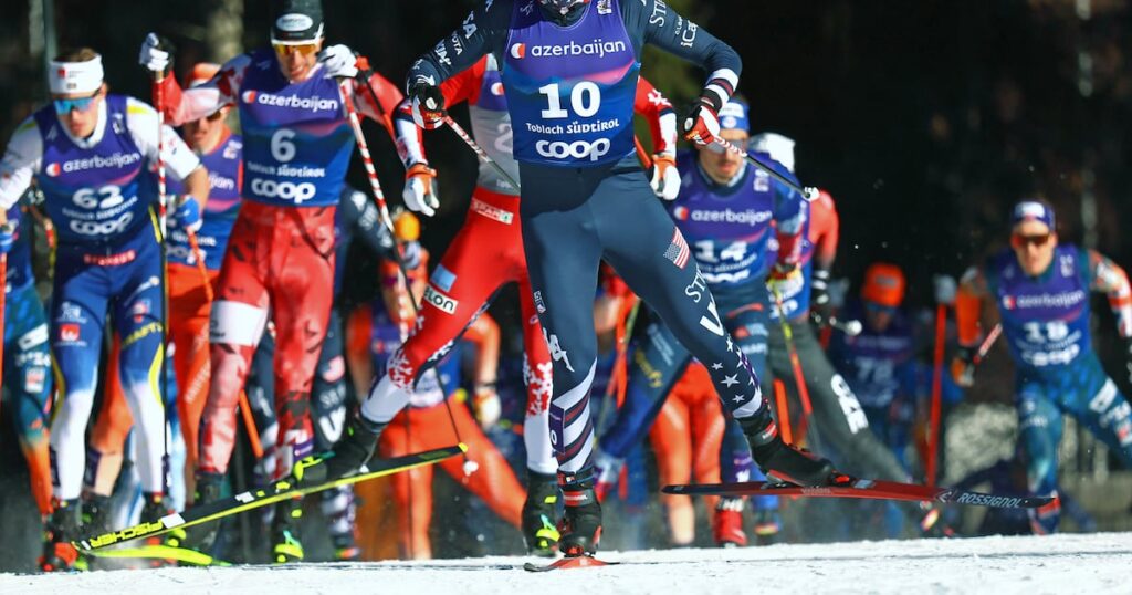 Americans make history as Schumacher and Diggins win Tour de Ski races in Italy
