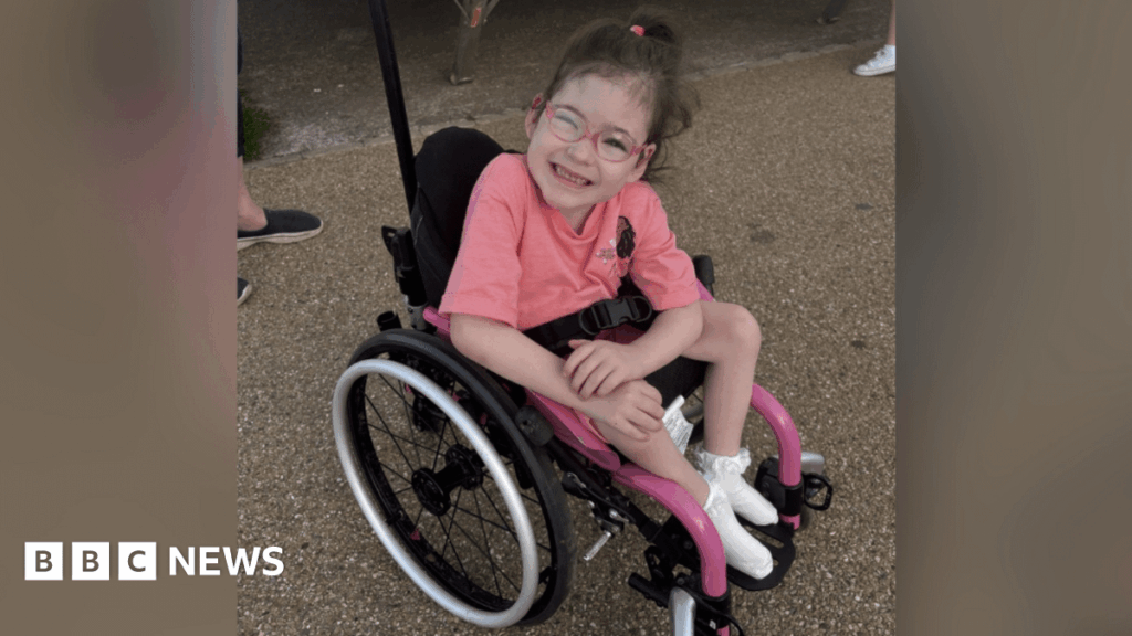Disabled six-year-old girl's wheelchair taken in car theft returned - BBC News